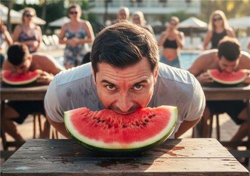 吃瓜比赛的人,一场吃瓜比赛的传奇人生